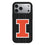 University of Illinois Fighting Illini Text Backdrop MagSafe Compatible Phone Case for Apple iPhone