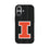 University of Illinois Fighting Illini Text Backdrop MagSafe Compatible Phone Case for Apple iPhone