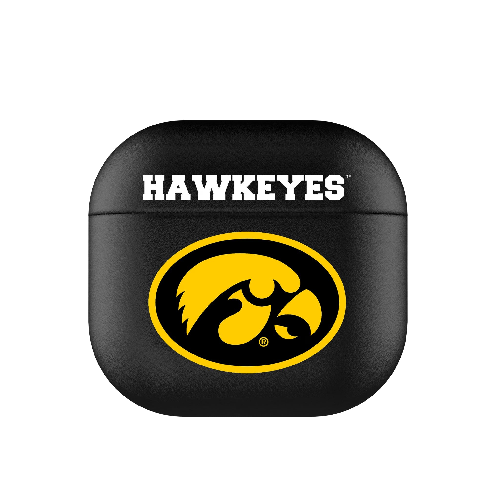 University of Iowa Hawkeyes Insignia AirPod Case Cover - Sports Gifts, Sports Memorabilia, Sports Collectibles, Fan Shop