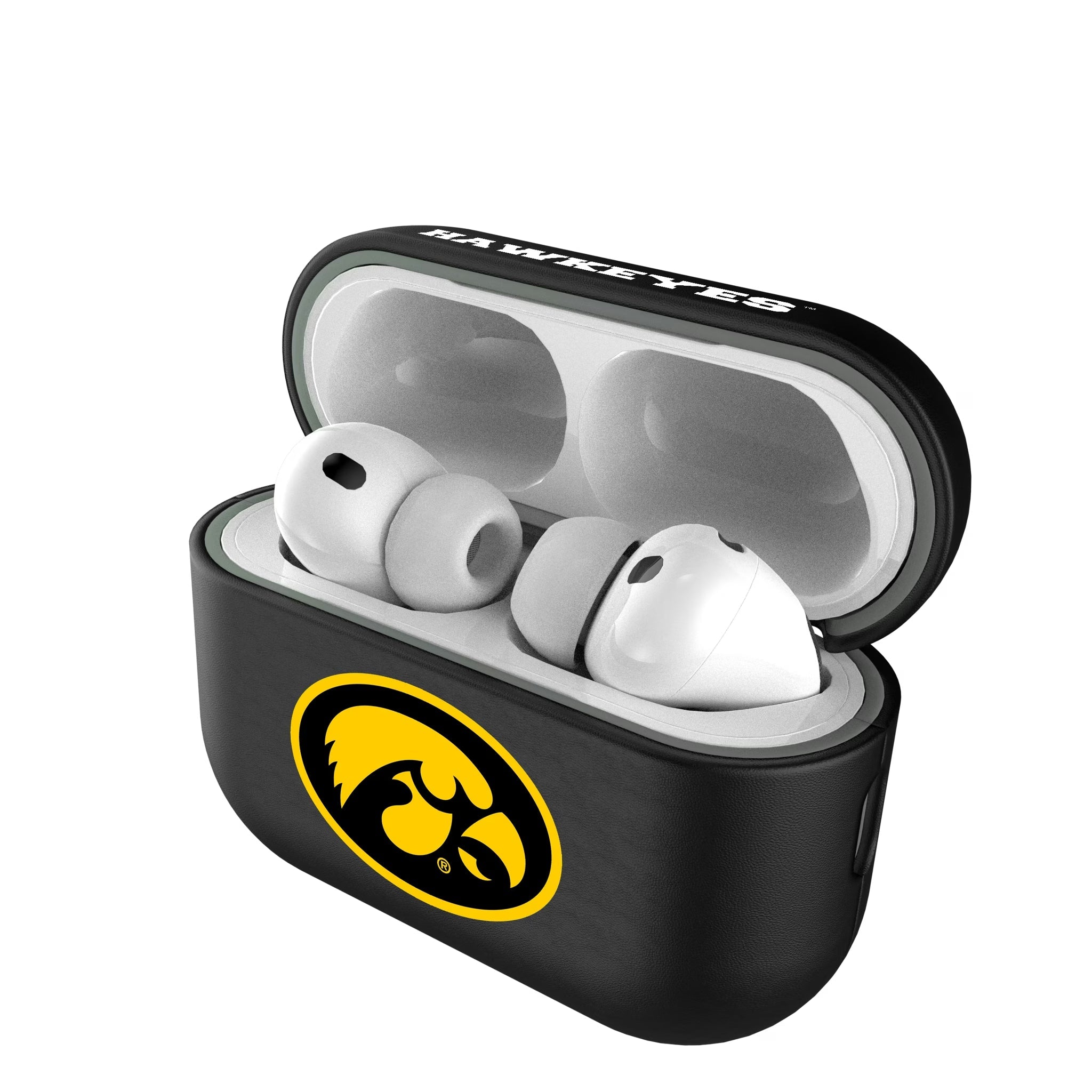 University of Iowa Hawkeyes Insignia AirPod Case Cover - Sports Gifts, Sports Memorabilia, Sports Collectibles, Fan Shop