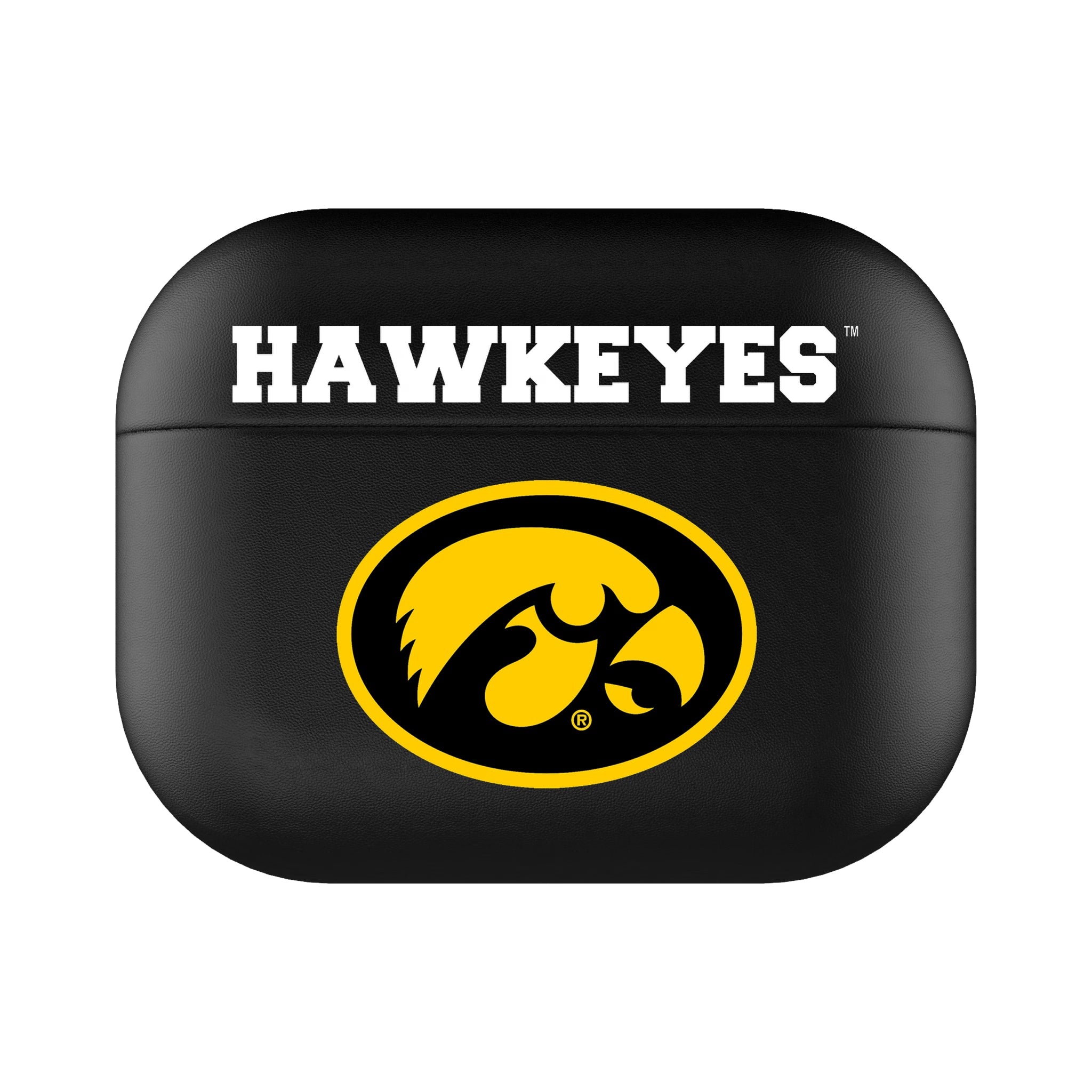 University of Iowa Hawkeyes Insignia AirPod Case Cover - Sports Gifts, Sports Memorabilia, Sports Collectibles, Fan Shop