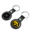 University of Iowa Hawkeyes Insignia Black Airtag Holder 2-Pack