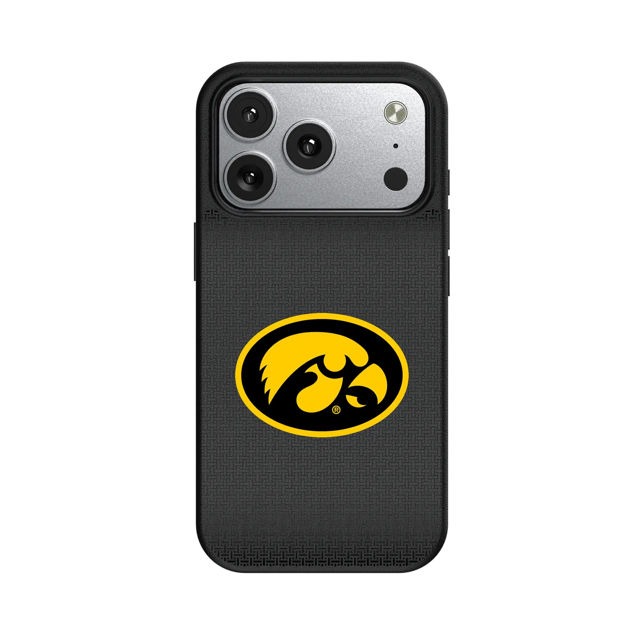 University of Iowa Hawkeyes Linen MagSafe Compatible Phone Case for Apple iPhone