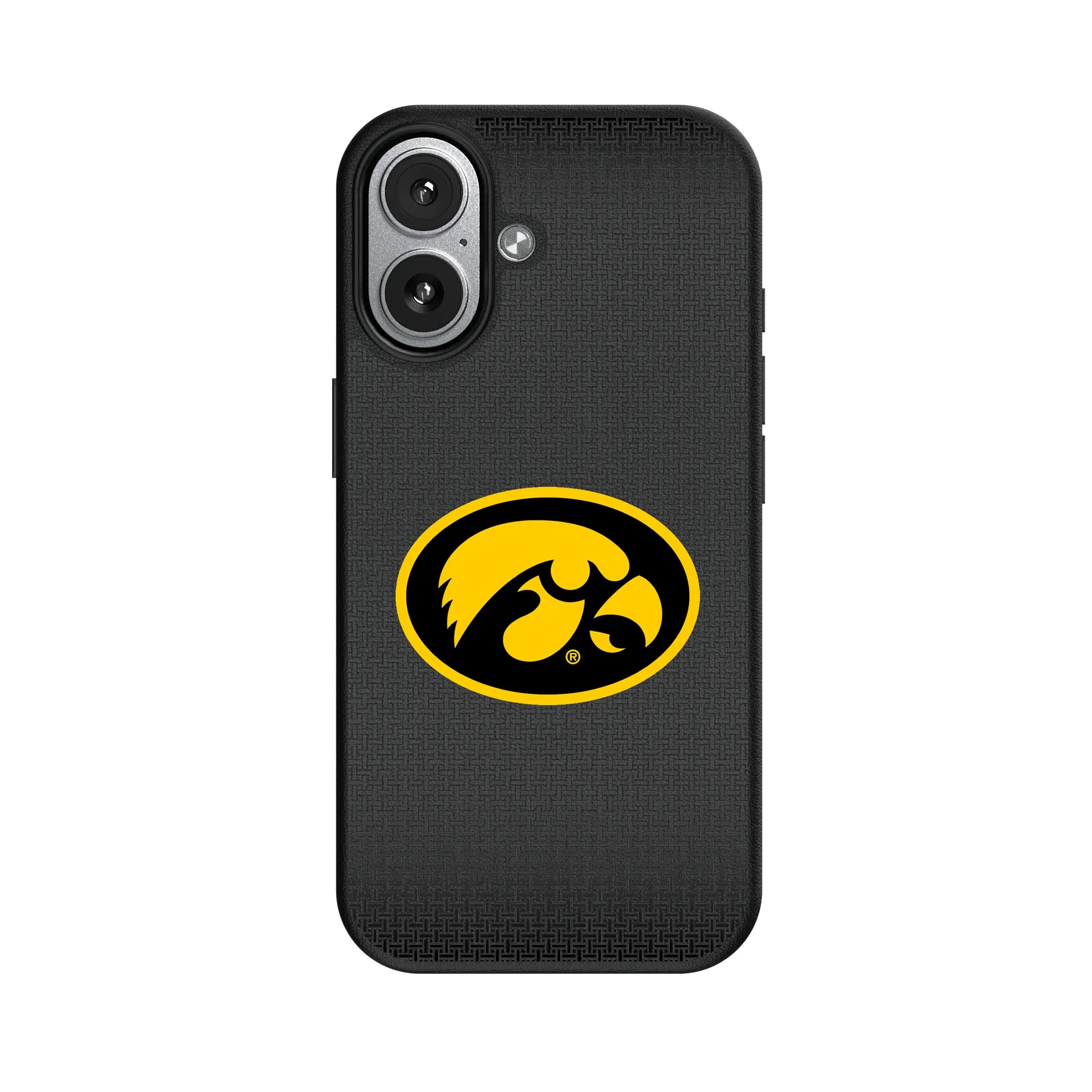 University of Iowa Hawkeyes Linen MagSafe Compatible Phone Case for Apple iPhone