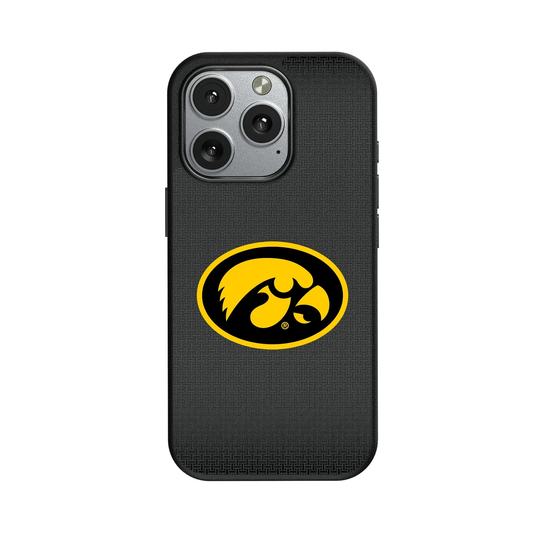 University of Iowa Hawkeyes Linen MagSafe Compatible Phone Case for Apple iPhone