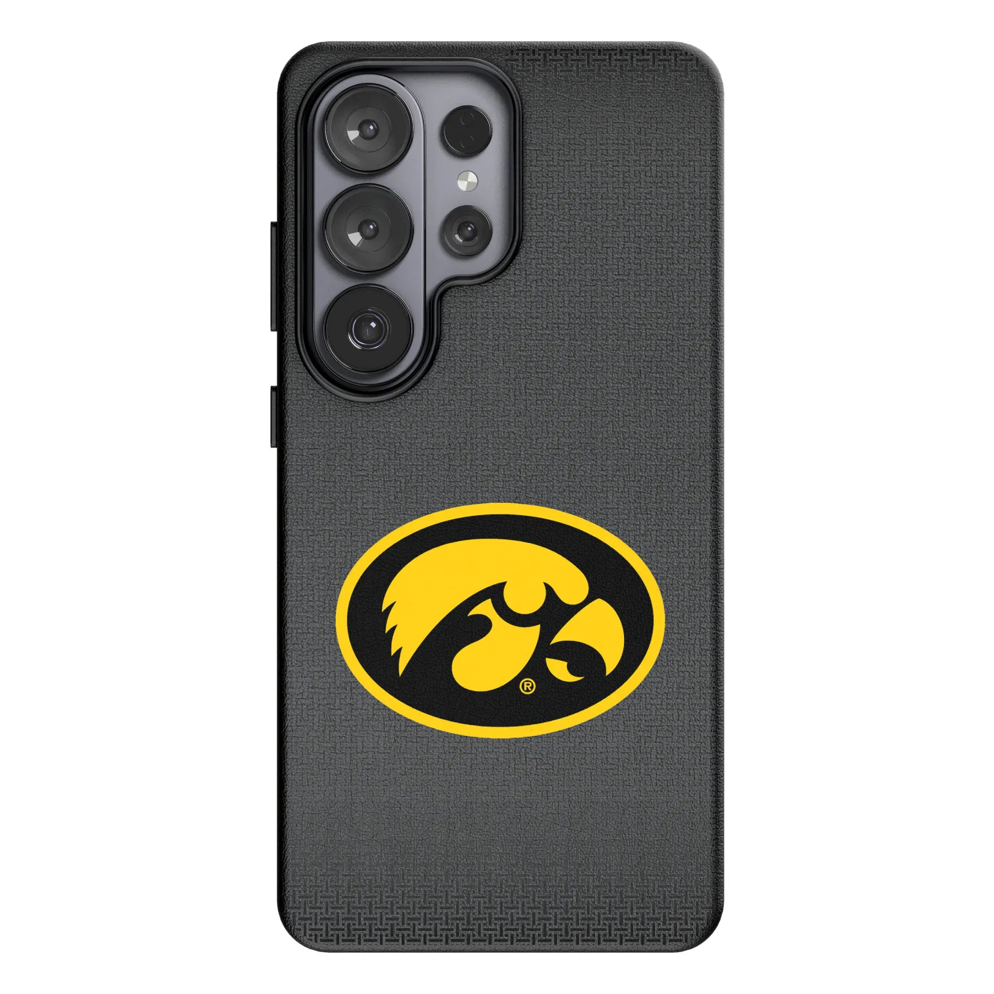 University of Iowa Hawkeyes Linen MagSafe Compatible Phone Case for Samsung Galaxy