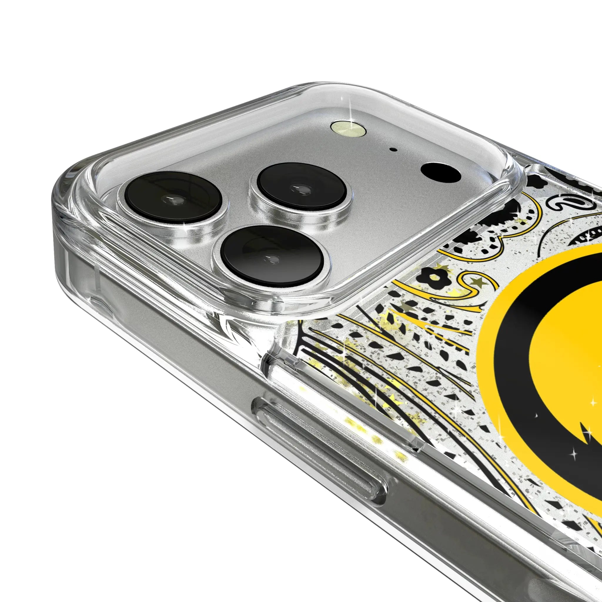 University of Iowa Hawkeyes Paisley Glitter Phone Case