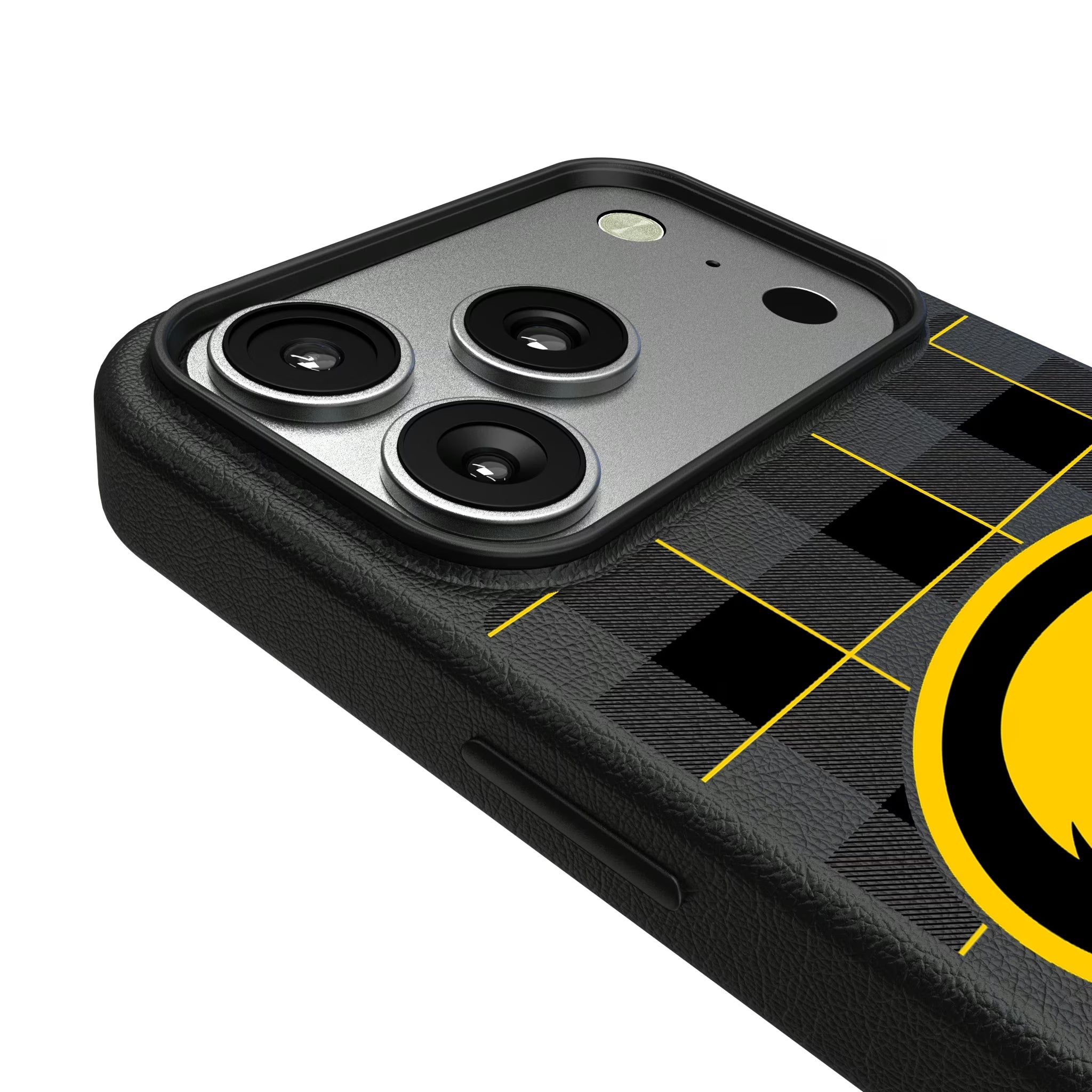 University of Iowa Hawkeyes Plaid MagSafe Compatible Phone Case for Apple iPhone - Sports Gifts, Sports Memorabilia, Sports Collectibles, Fan Shop