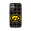 University of Iowa Hawkeyes Plaid MagSafe Compatible Phone Case for Apple iPhone - Sports Gifts, Sports Memorabilia, Sports Collectibles, Fan Shop