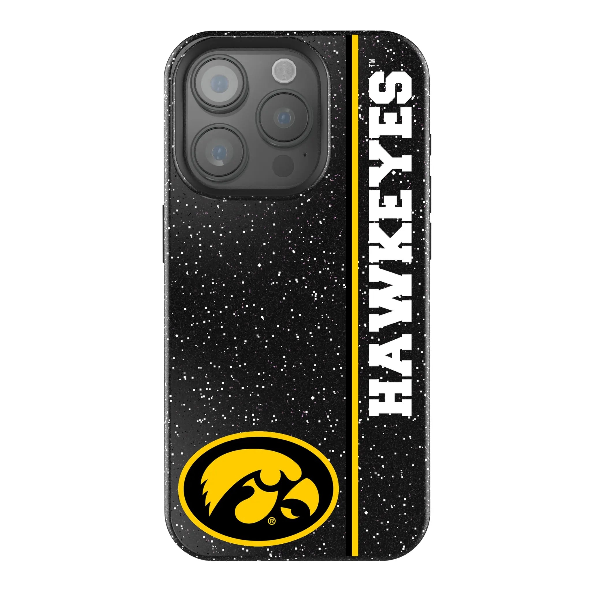 University of Iowa Hawkeyes Sidebar Bling Phone Case