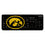 University of Iowa Hawkeyes Solid Wireless USB Keyboard