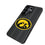 University of Iowa Hawkeyes Text Backdrop MagSafe Compatible Phone Case for Samsung Galaxy