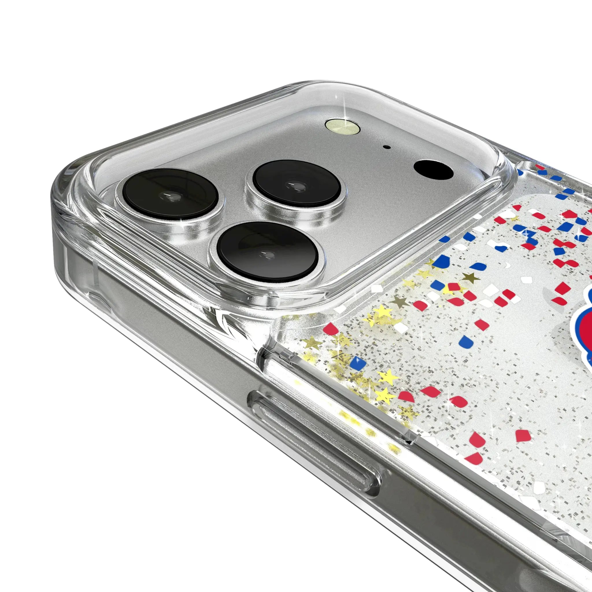 University of Kansas Jayhawks Confetti Glitter Phone Case