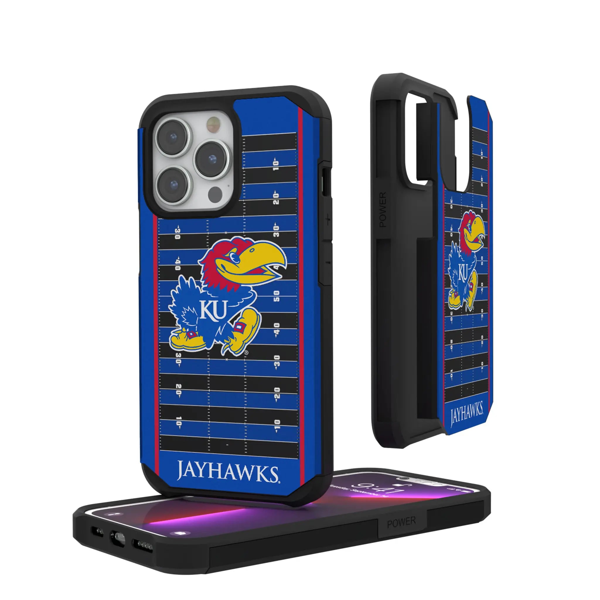 University of Kansas Jayhawks Field Rugged Phone Case