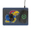 University of Kansas Jayhawks Linen 15-Watt Wireless Charger and Mouse Pad