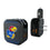 University of Kansas Jayhawks Linen 2 in 1 USB A/C Charger
