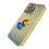 University of Kansas Jayhawks Linen Bling Phone Case for Apple iPhone