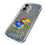 University of Kansas Jayhawks Linen Glitter Phone Case