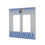 University of Kansas Jayhawks Linen Hidden-Screw Light Switch Plate