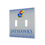 University of Kansas Jayhawks Linen Hidden-Screw Light Switch Plate