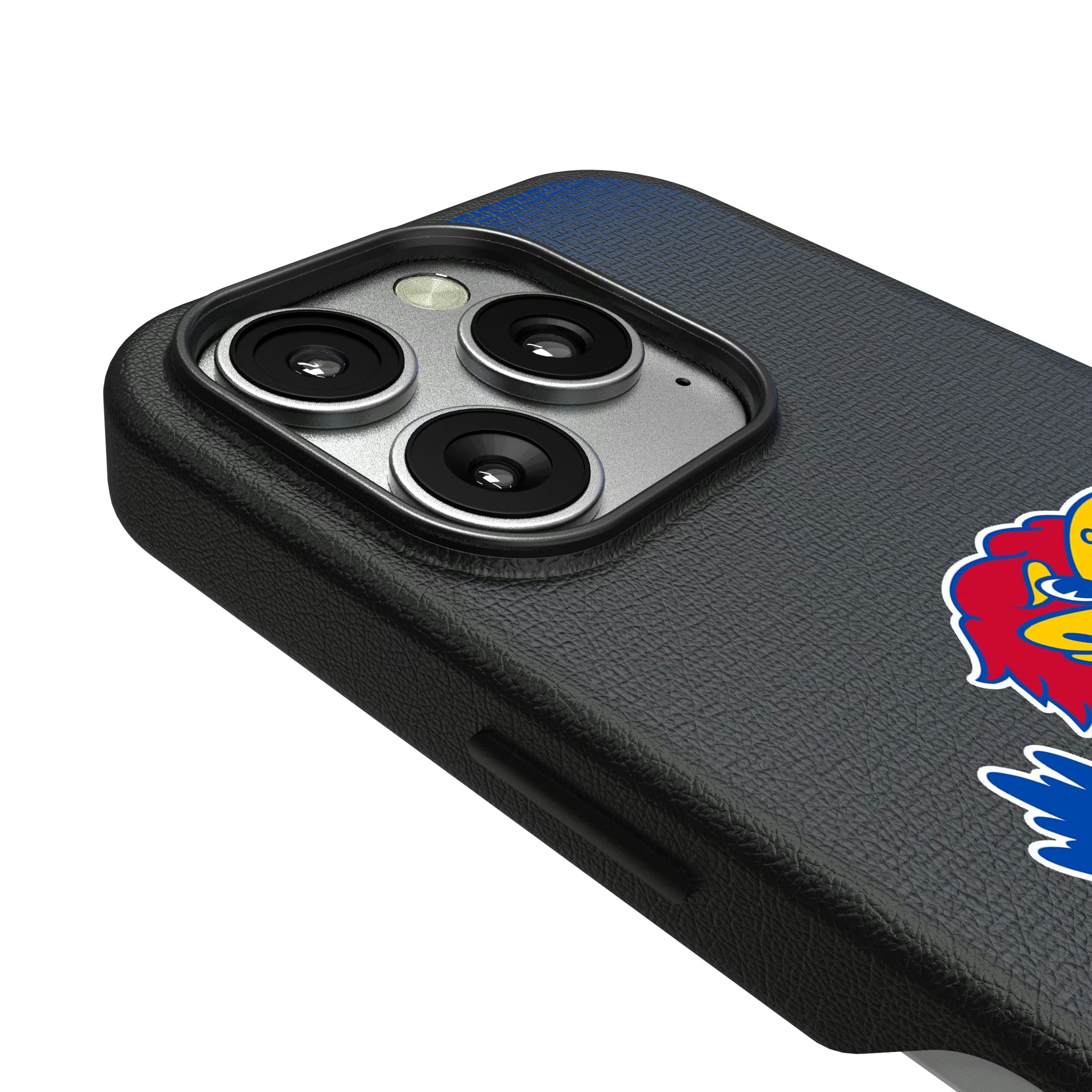 University of Kansas Jayhawks Linen MagSafe Compatible Phone Case for Apple iPhone - Sports Gifts, Sports Memorabilia, Sports Collectibles, Fan Shop