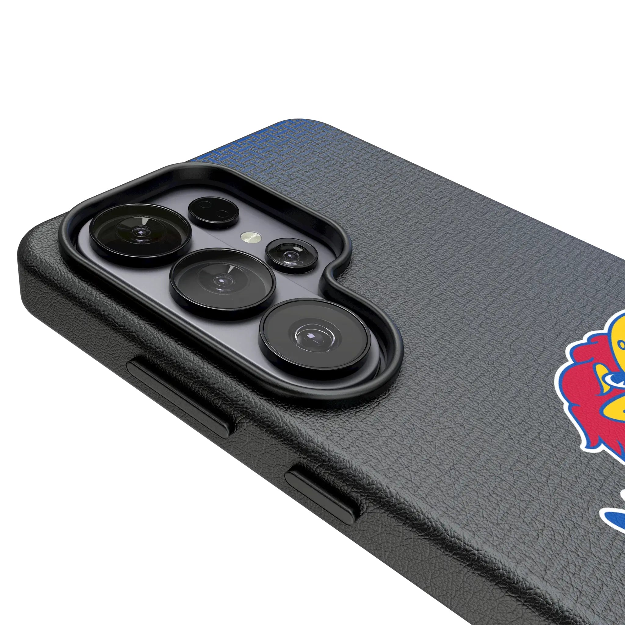 University of Kansas Jayhawks Linen MagSafe Compatible Phone Case for Samsung Galaxy