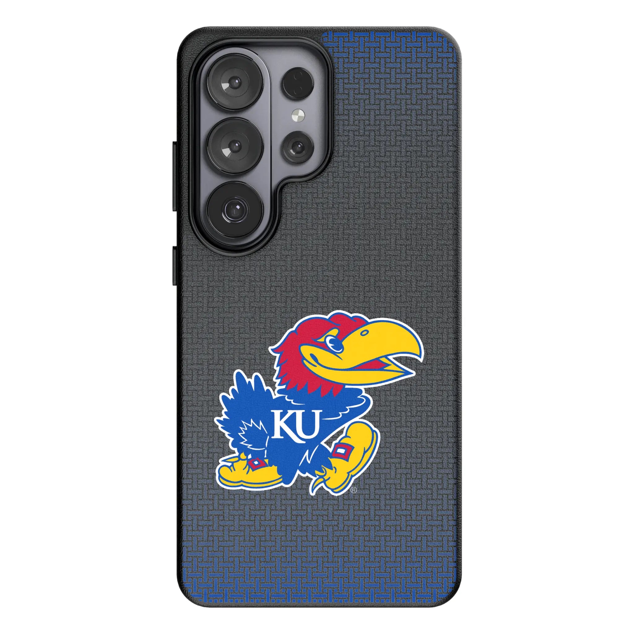University of Kansas Jayhawks Linen MagSafe Compatible Phone Case for Samsung Galaxy