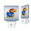 University of Kansas Jayhawks Linen Night Light 2-Pack