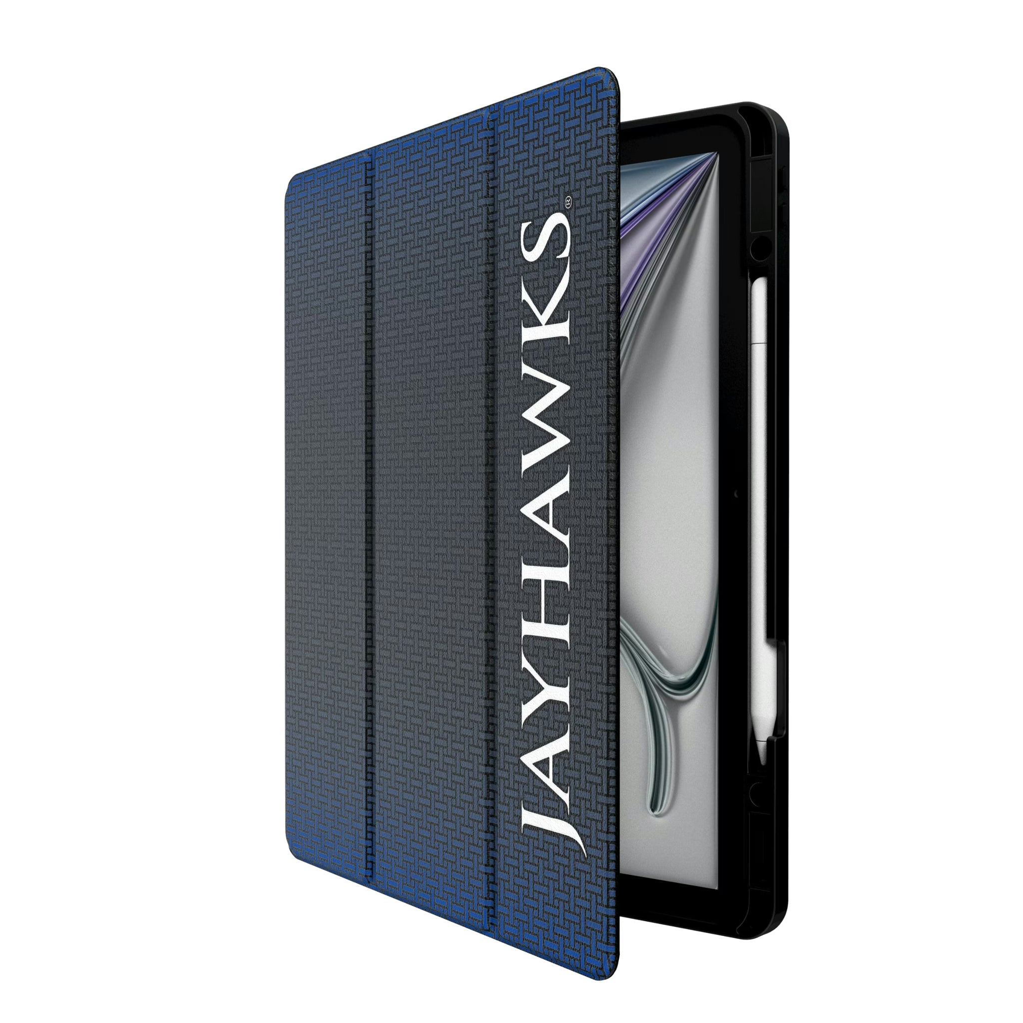 University of Kansas Jayhawks Linen Tablet Case for Apple iPad