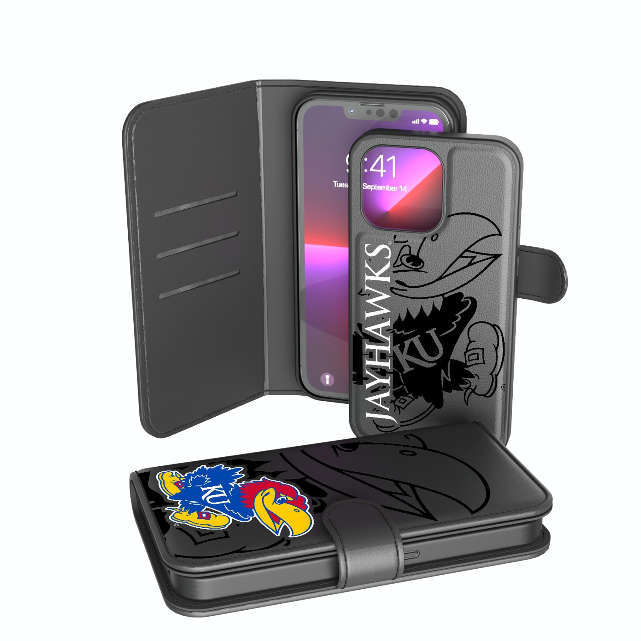 Kansas Jayhawks Tilt Wallet Case