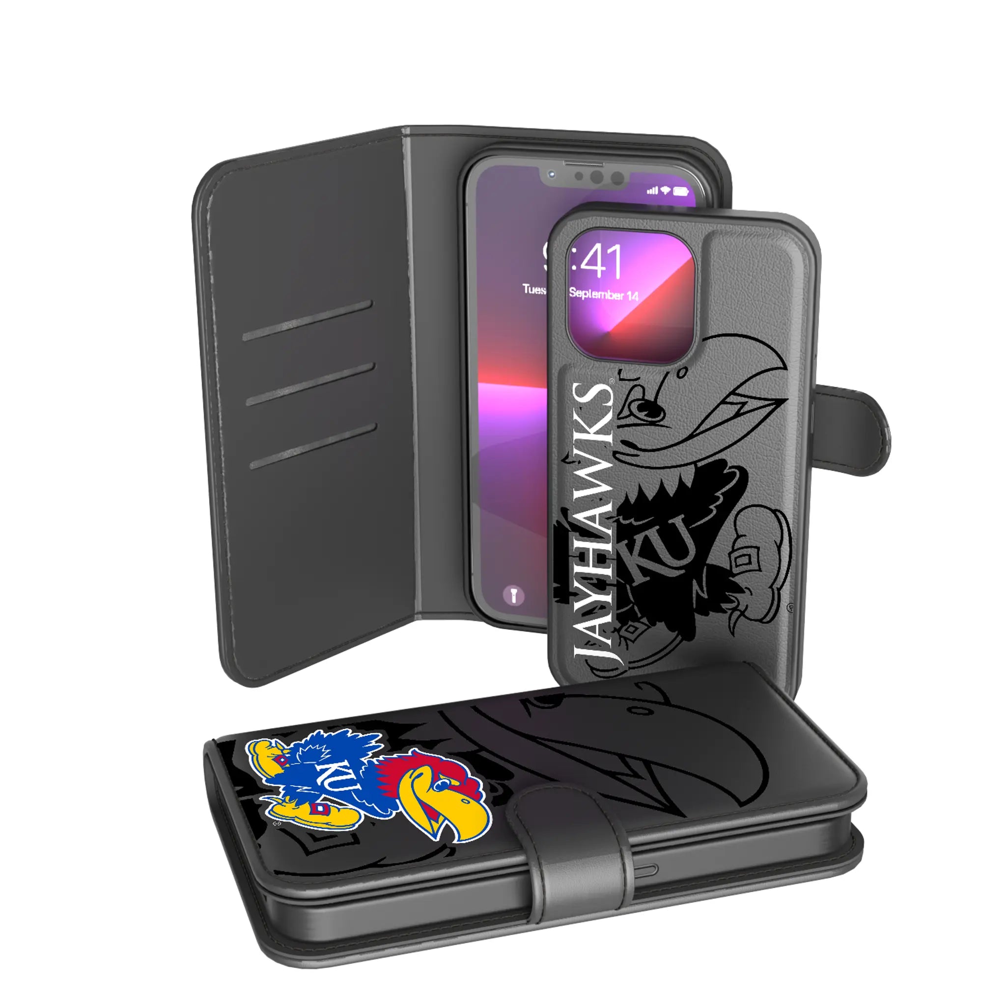 Kansas Jayhawks Tilt Wallet Case