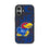 University of Kansas Jayhawks Paisley MagSafe Compatible Phone Case for Apple iPhone