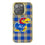 University of Kansas Jayhawks Plaid Bling Phone Case