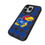 University of Kansas Jayhawks Plaid MagSafe Compatible Phone Case for Apple iPhone