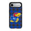 University of Kansas Jayhawks Plaid MagSafe Compatible Phone Case for Apple iPhone