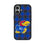 University of Kansas Jayhawks Plaid MagSafe Compatible Phone Case for Apple iPhone