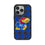 University of Kansas Jayhawks Plaid MagSafe Compatible Phone Case for Apple iPhone