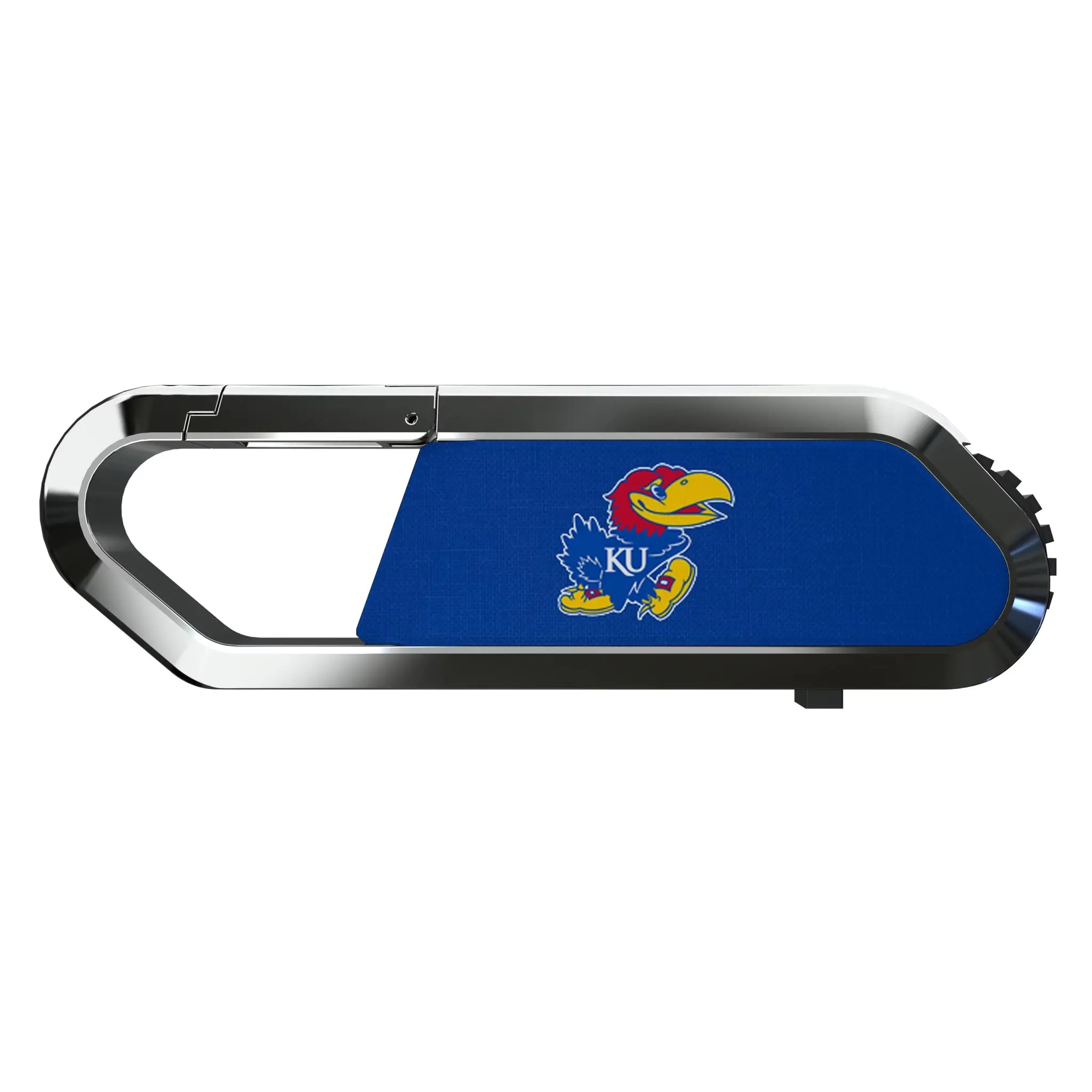 University of Kansas Jayhawks Solid USB 32GB Clip Style Flash Drive