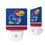 University of Kansas Jayhawks Stripe Night Light 2-Pack
