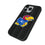 University of Kansas Jayhawks Text Backdrop MagSafe Compatible Phone Case for Apple iPhone