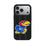 University of Kansas Jayhawks Text Backdrop MagSafe Compatible Phone Case for Apple iPhone