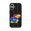 University of Kansas Jayhawks Text Backdrop MagSafe Compatible Phone Case for Apple iPhone