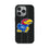 University of Kansas Jayhawks Text Backdrop MagSafe Compatible Phone Case for Apple iPhone
