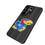 University of Kansas Jayhawks Text Backdrop MagSafe Compatible Phone Case for Samsung Galaxy