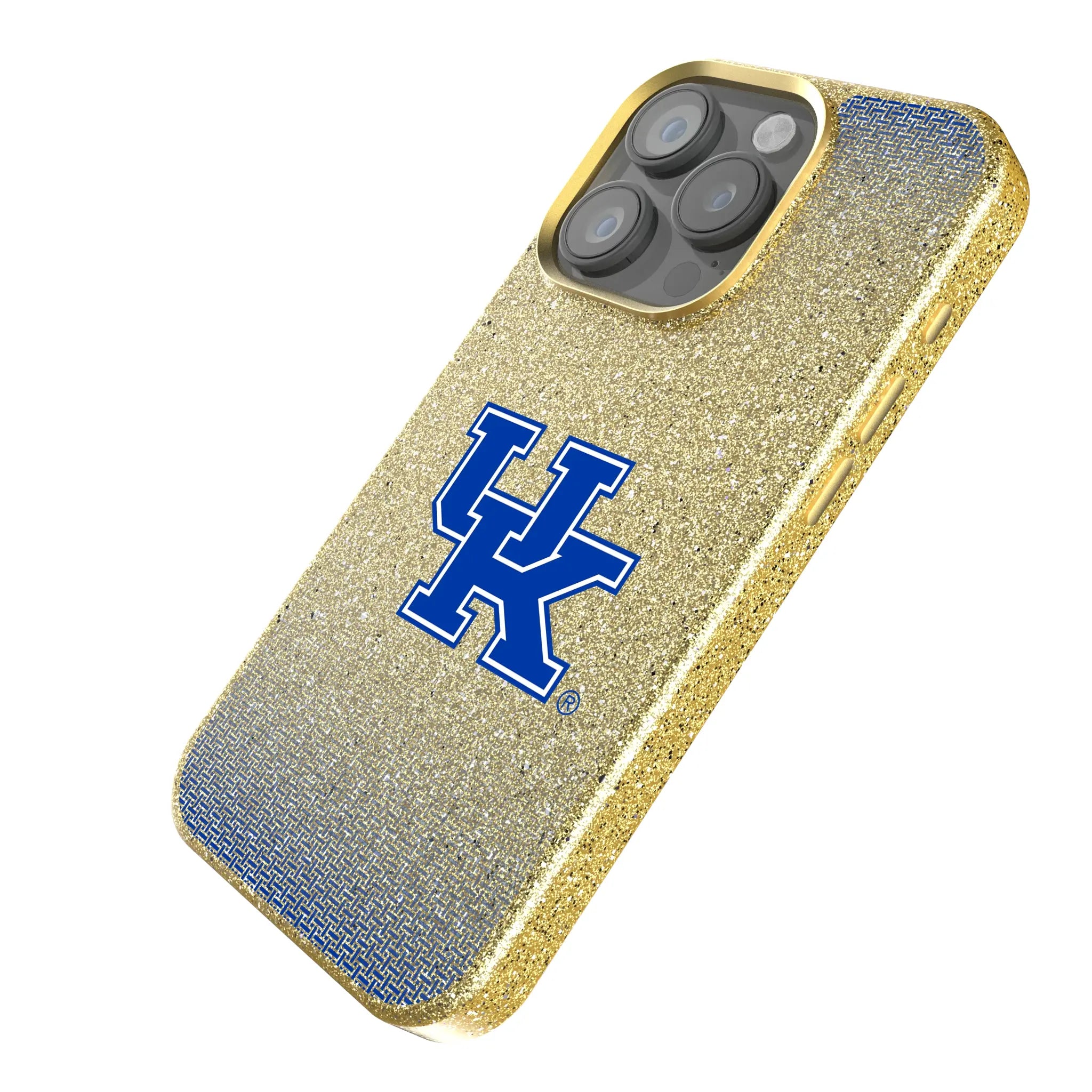 University of Kentucky Wildcats Linen Bling Phone Case for Apple iPhone