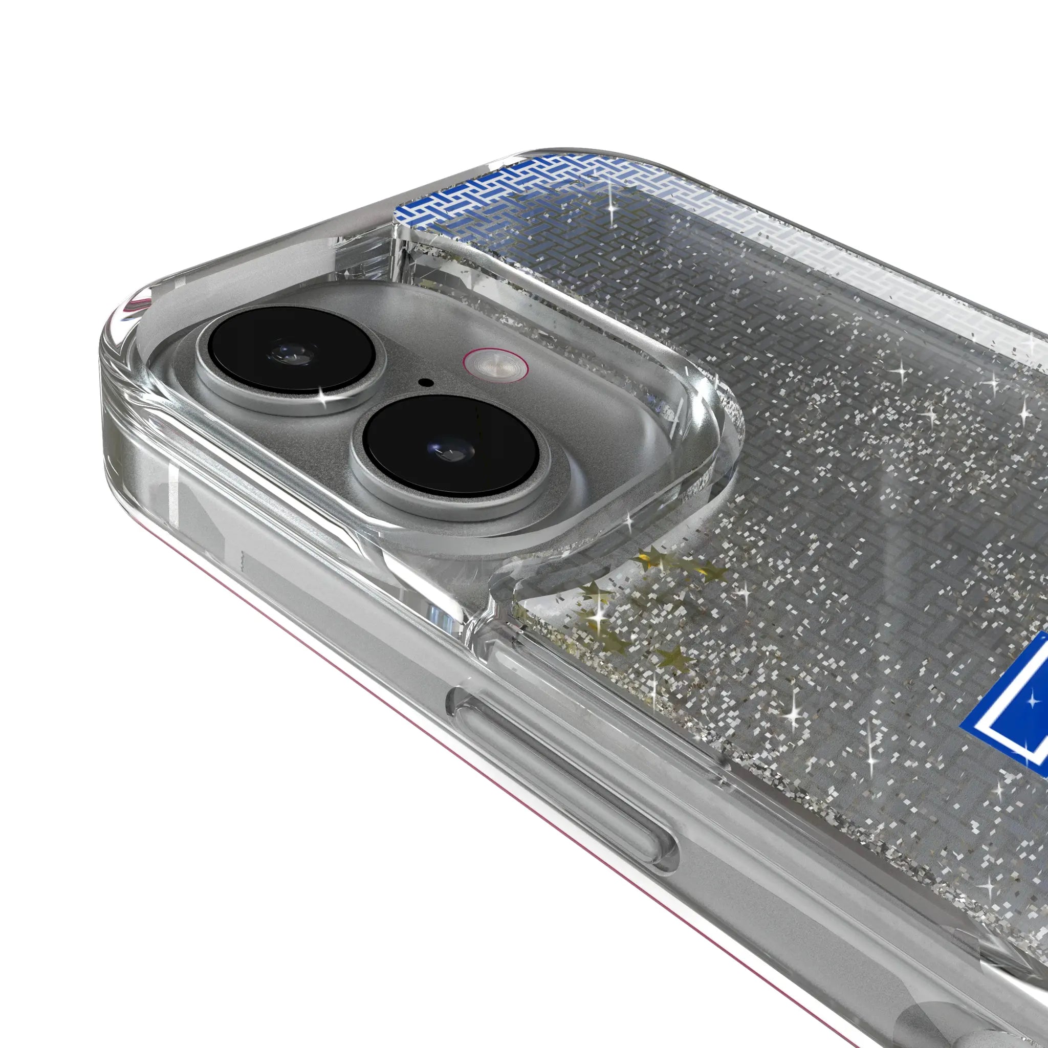 University of Kentucky Wildcats Linen Glitter Phone Case