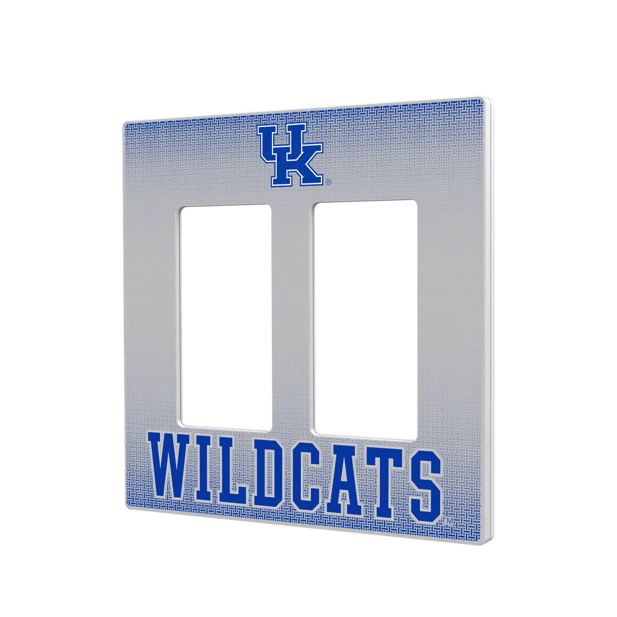 University of Kentucky Wildcats Linen Hidden-Screw Light Switch Plate