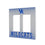 University of Kentucky Wildcats Linen Hidden-Screw Light Switch Plate