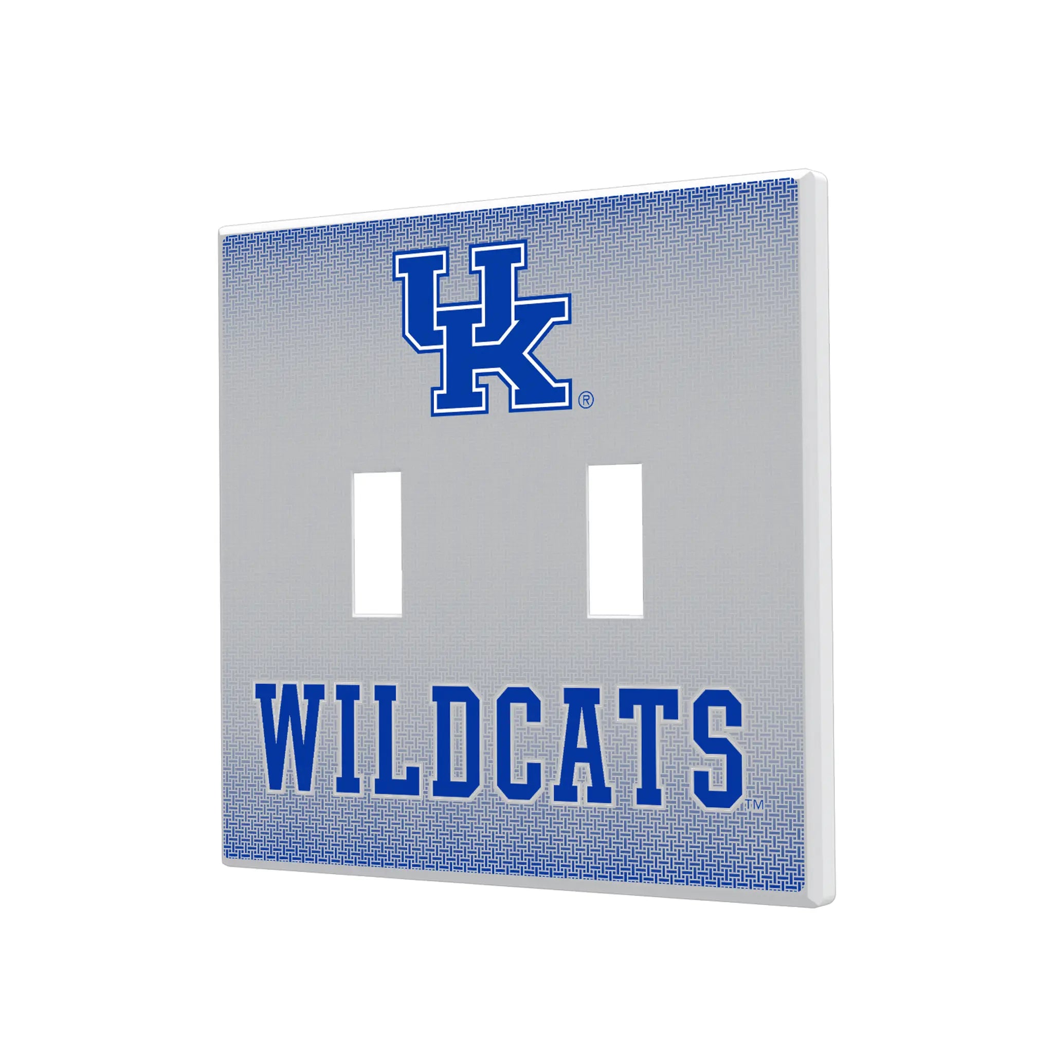 University of Kentucky Wildcats Linen Hidden-Screw Light Switch Plate