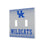 University of Kentucky Wildcats Linen Hidden-Screw Light Switch Plate